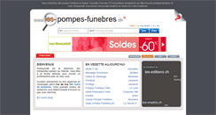 Desktop Screenshot of les-pompes-funebres.com